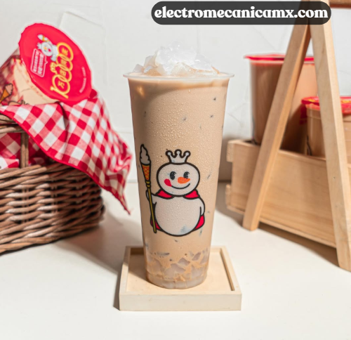 Coconut Jelly Milk Tea Mixue: Favorit Warga Tomohon