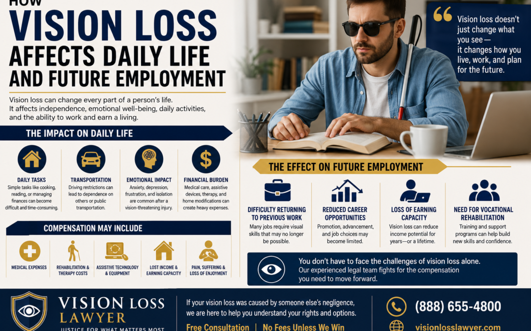 How Vision Loss Affects Daily Life and Future Employment